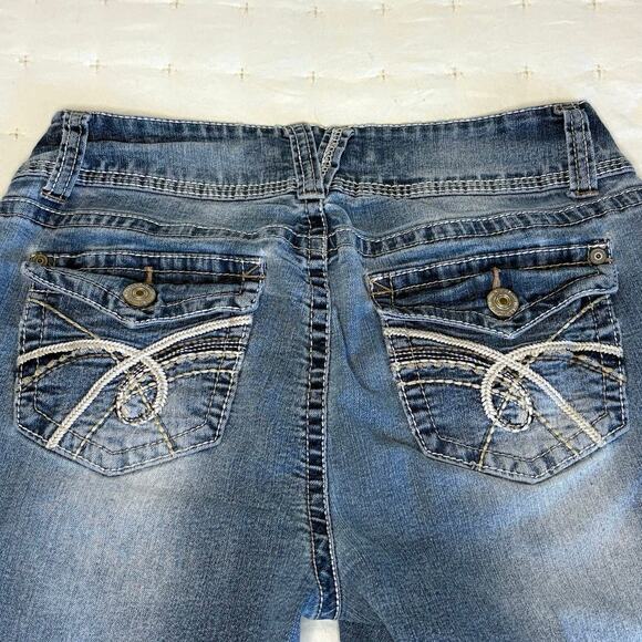 Wallflower Y2K Bootleg Jeans 7 Light Wash - Picture 4 of 11
